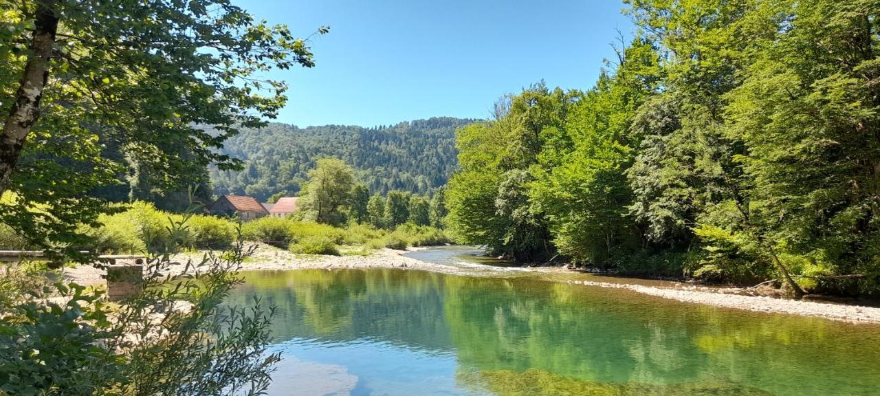 Vila Rozi, Osilnica - Vacation House Pr' Vili Rozi エクステリア 写真